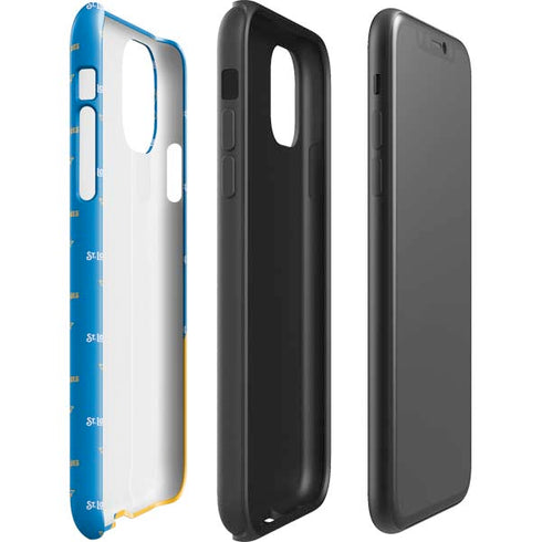 NHL St. Louis Blues Pattern iPhone 11 Pro Max Impact Case