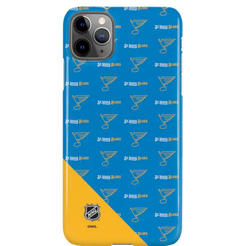 NHL St. Louis Blues Pattern iPhone Cases