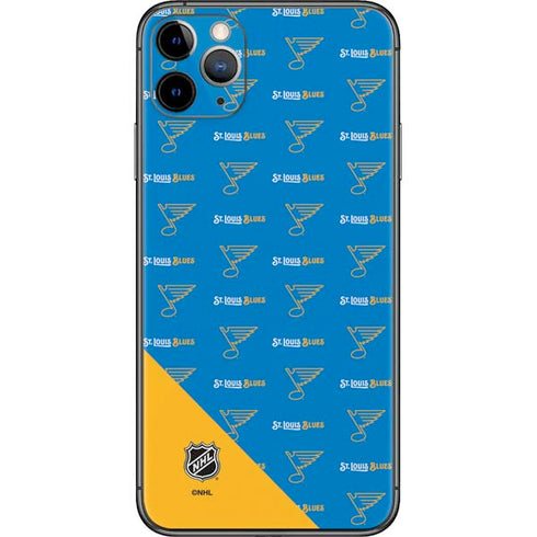 NHL St. Louis Blues Pattern iPhone 11 Pro Max Skin