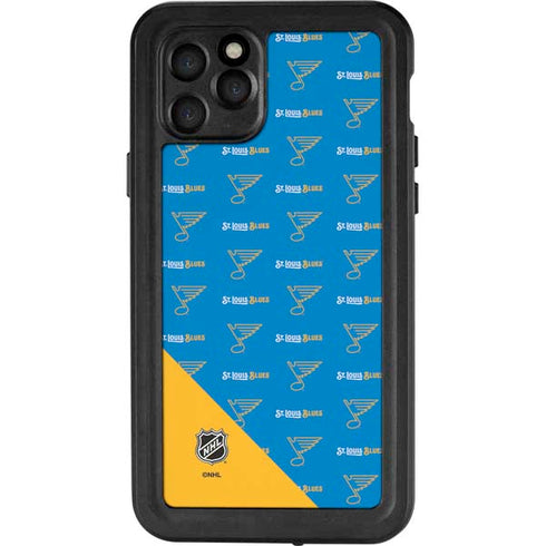 NHL St. Louis Blues Pattern iPhone 11 Pro Waterproof Case
