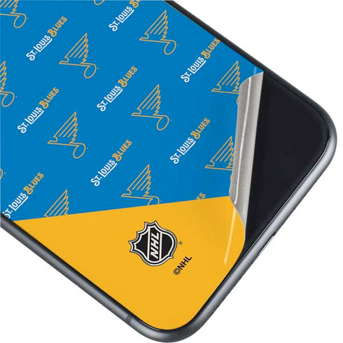 NHL St. Louis Blues Pattern iPhone 11 Skin