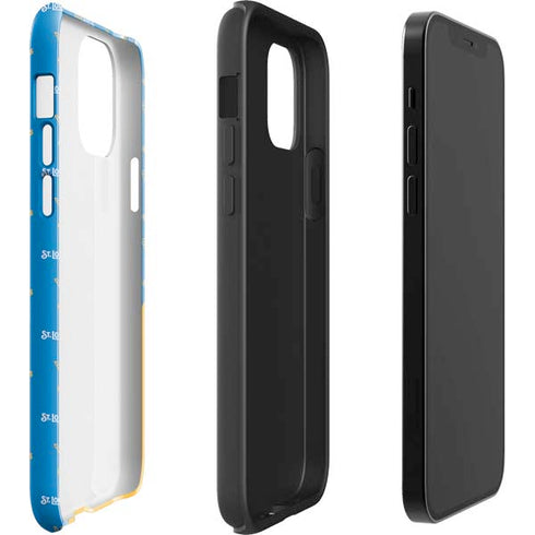 NHL St. Louis Blues Pattern iPhone 12 Impact Case