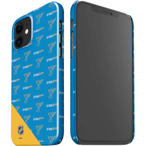 NHL St. Louis Blues Pattern iPhone 12 Mini Lite Case