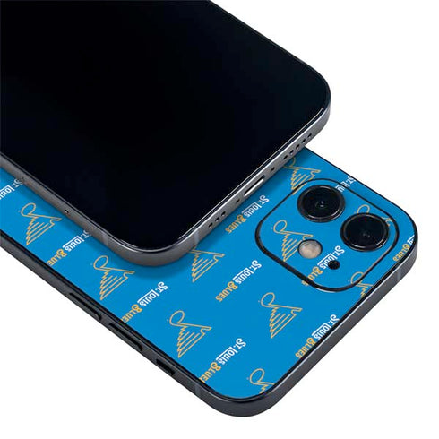 NHL St. Louis Blues Pattern iPhone 12 Mini Skin