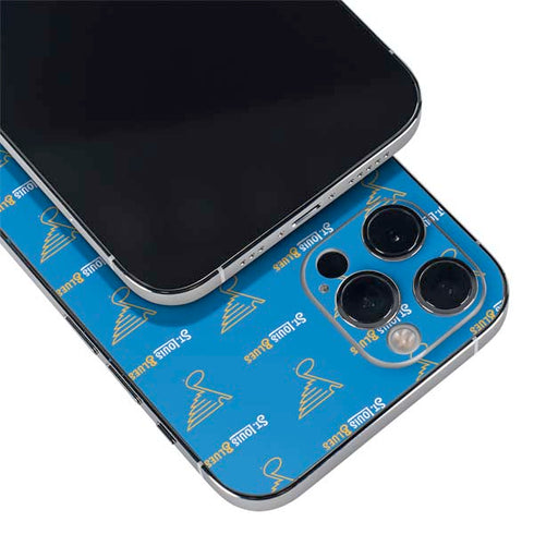 NHL St. Louis Blues Pattern iPhone 12 Pro Max Skin