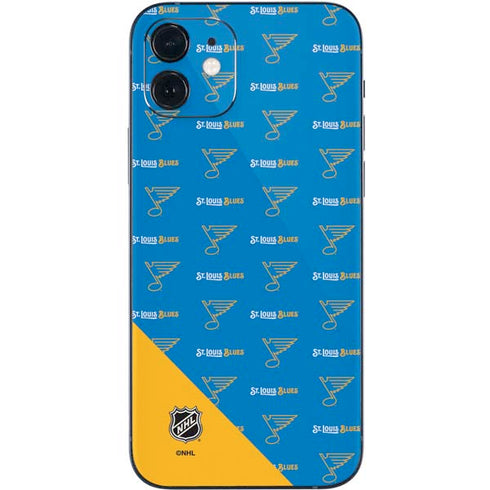 NHL St. Louis Blues Pattern iPhone 12 Skin