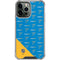 NHL St. Louis Blues Pattern iPhone 14 Pro Max Clear Case