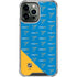 NHL St. Louis Blues Pattern iPhone 14 Pro Max Clear Case