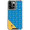 NHL St. Louis Blues Pattern iPhone 15 Pro Clear Case