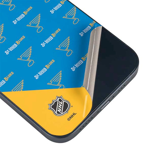 NHL St. Louis Blues Pattern iPhone 15 Skin