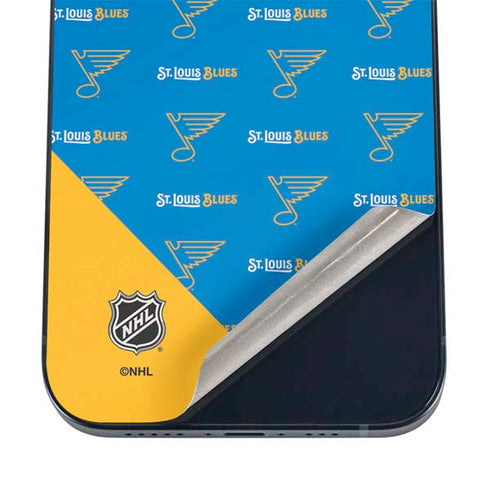 NHL St. Louis Blues Pattern iPhone 16 Plus Skin