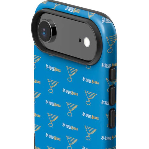 NHL St. Louis Blues Pattern iPhone 17 Air Impact Case