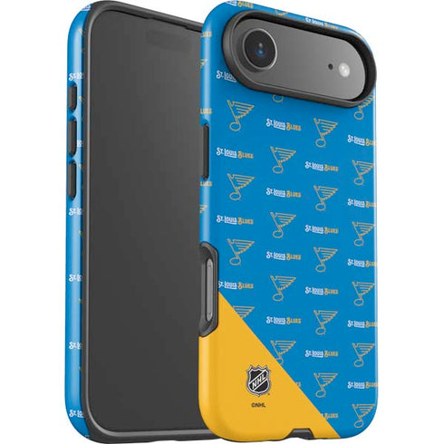 NHL St. Louis Blues Pattern iPhone 17 Air Impact Case