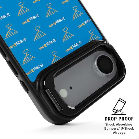 NHL St. Louis Blues Pattern iPhone 17 Air Kickstand Case
