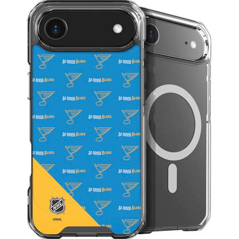 NHL St. Louis Blues Pattern iPhone 17 Air MagSafe Case