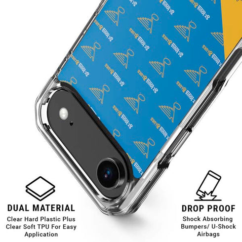 NHL St. Louis Blues Pattern iPhone 17 Air MagSafe Case