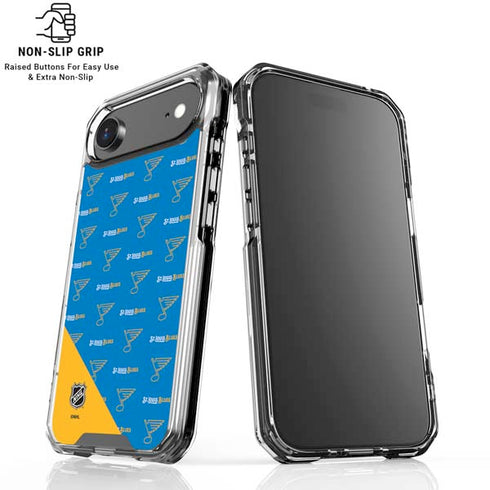 NHL St. Louis Blues Pattern iPhone 17 Air MagSafe Case