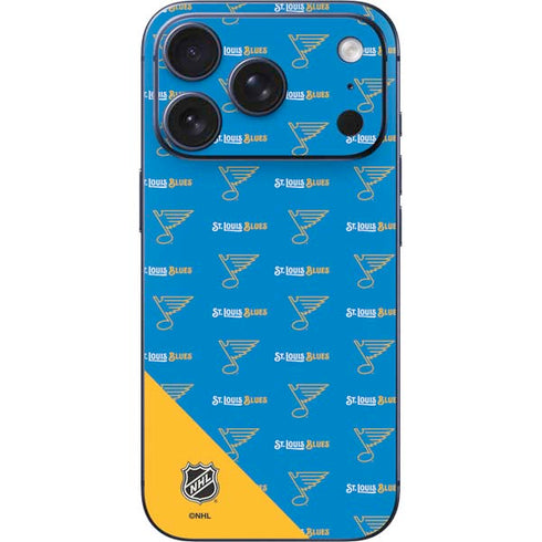 NHL St. Louis Blues Pattern iPhone 17 Pro Max Skin