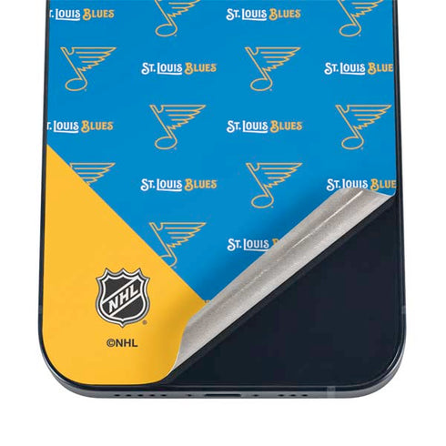 NHL St. Louis Blues Pattern iPhone 17 Pro Max Skin
