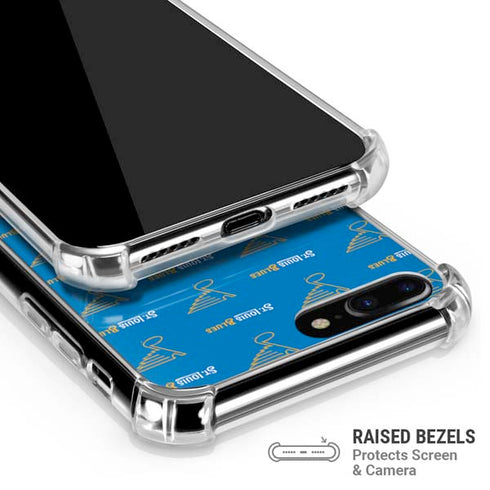 NHL St. Louis Blues Pattern iPhone 7/8 Plus Clear Case