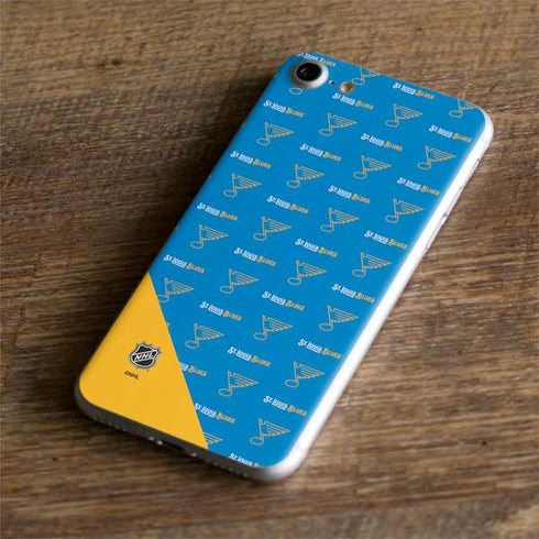 NHL St. Louis Blues Pattern iPhone 7 Skin