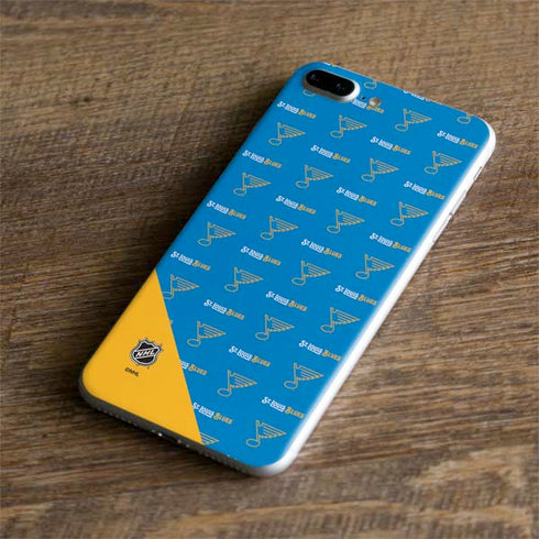 NHL St. Louis Blues Pattern iPhone 8 Plus Skin