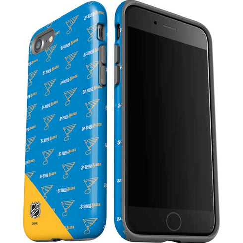 NHL St. Louis Blues Pattern iPhone SE (2nd & 3rd Gen) Pro Case