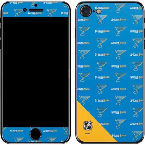 NHL St. Louis Blues Pattern iPhone SE (2nd & 3rd Gen) Skin