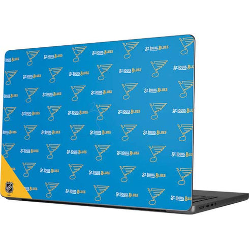 NHL St. Louis Blues Pattern MacBook Pro 14in (2021-24) Skin