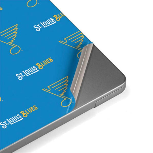 NHL St. Louis Blues Pattern MacBook Pro 14in (2021-24) Skin