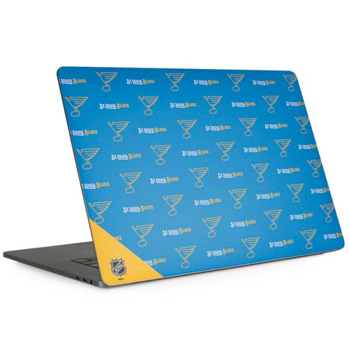 NHL St. Louis Blues Pattern MacBook Skins