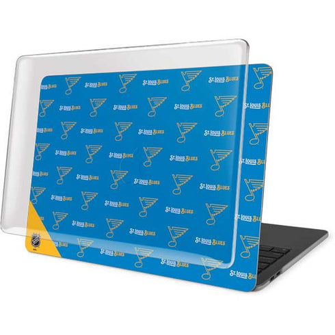 NHL St. Louis Blues Pattern MacBook Pro 16in (2019-20) Case plus Skin