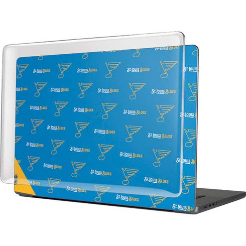 NHL St. Louis Blues Pattern MacBook Cases