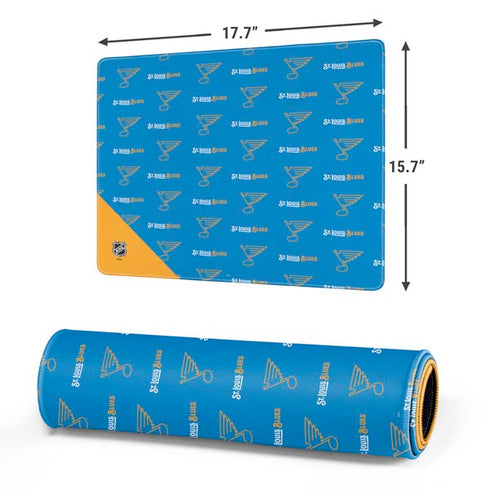 NHL St. Louis Blues Pattern Gaming Mouse Pad