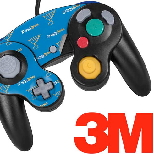 NHL St. Louis Blues Pattern Nintendo GameCube Controller Skin