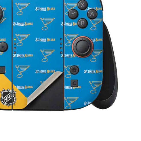 NHL St. Louis Blues Pattern Nintendo Switch 2 (2025) Joy-Con Controller Skin