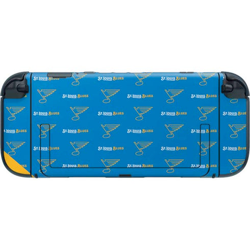 NHL St. Louis Blues Pattern Nintendo Switch 2 (2025) with Joy-Con Skin
