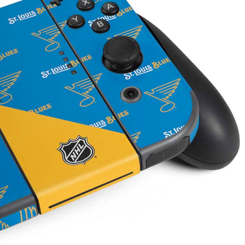 NHL St. Louis Blues Pattern Nintendo Switch Bundle Skin