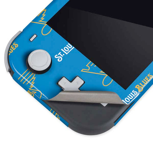 NHL St. Louis Blues Pattern Nintendo Switch Lite Skin