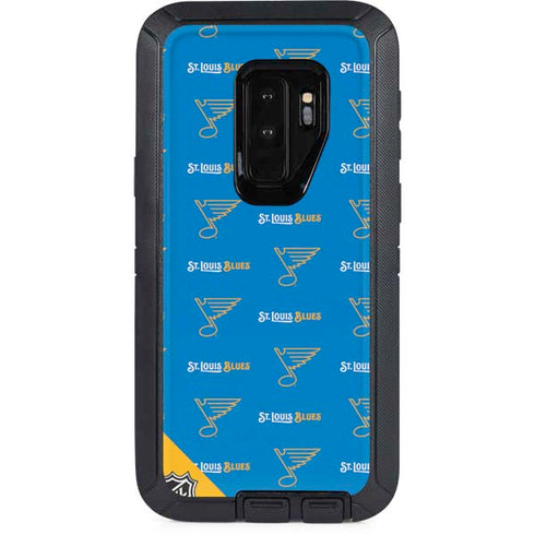 NHL St. Louis Blues Pattern Otterbox Defender Galaxy Skin