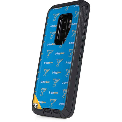 NHL St. Louis Blues Pattern Otterbox Defender Galaxy Skin