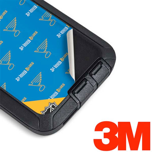 NHL St. Louis Blues Pattern Otterbox Defender Galaxy Skin