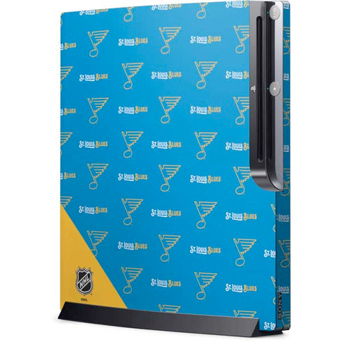 NHL St. Louis Blues Pattern Playstation 3 & PS3 Slim Skin