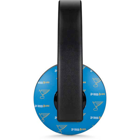 NHL St. Louis Blues Pattern PlayStation 4 Gold Wireless Headset Skin