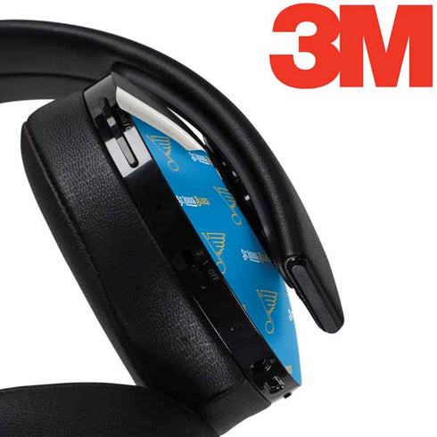NHL St. Louis Blues Pattern PlayStation 4 Gold Wireless Headset Skin