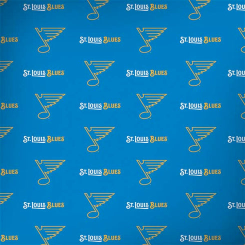 NHL St. Louis Blues Pattern PlayStation 4 Gold Wireless Headset Skin