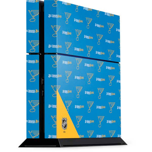 NHL St. Louis Blues Pattern PS4 Console Skin