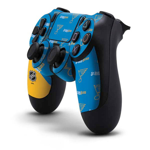 NHL St. Louis Blues Pattern PS4 Controller Skin