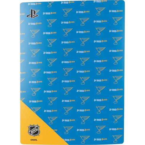 NHL St. Louis Blues Pattern PS5 Console Skin