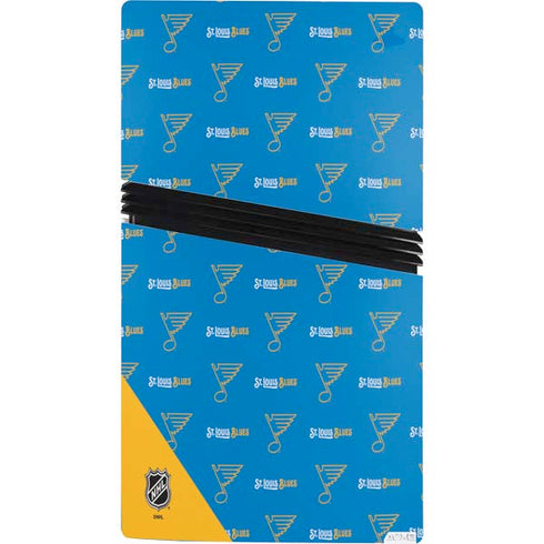 NHL St. Louis Blues Pattern PS5 Pro Console Skin